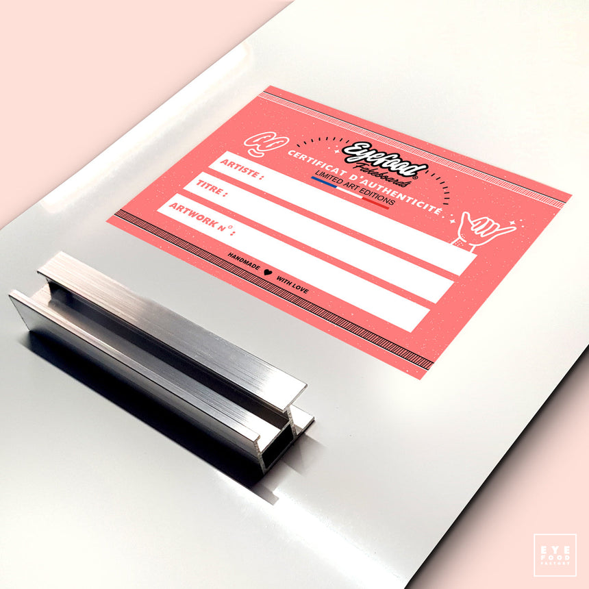 F- ACTARUS - FAKEBOARDS - 82x22 cm, Dibond®, fakeboard, FOIRE DE PARIS, Goldorak