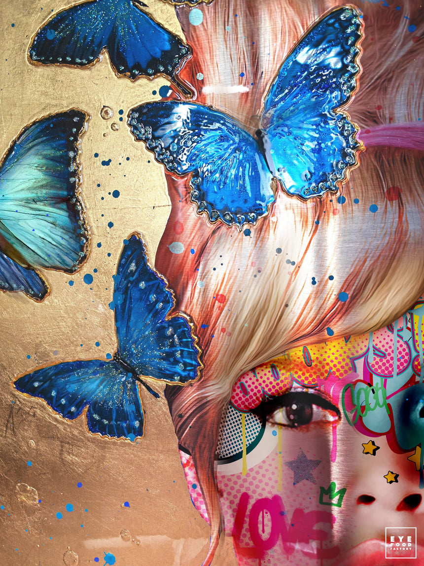 QUEEN OF BUTTERFLIES - Oeuvre Originale - Oeuvres Originales - @original,