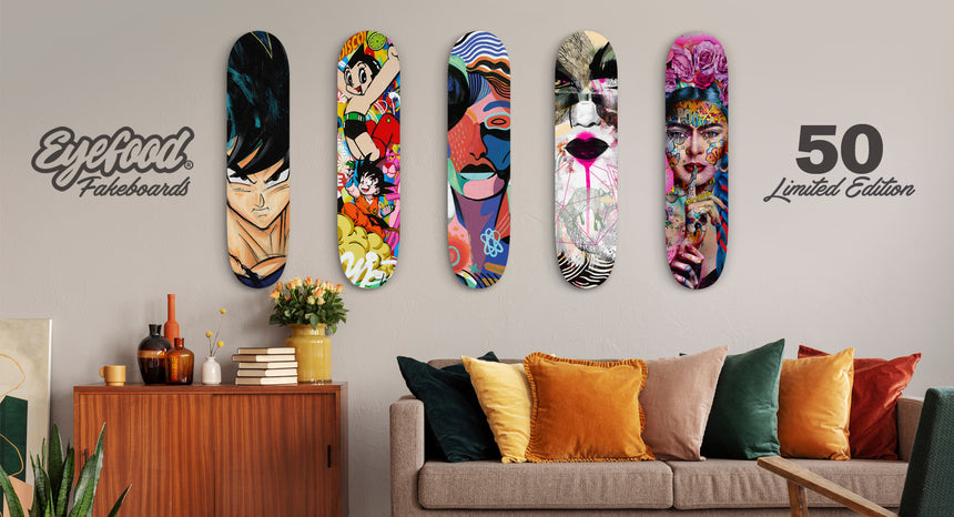 FAKE BOARDS.REAL ART.