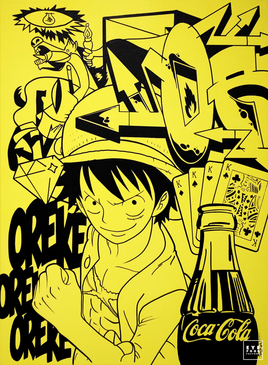 ADVERSITING YELLOW - Oeuvres Originales - @original, Default Title, Manga,