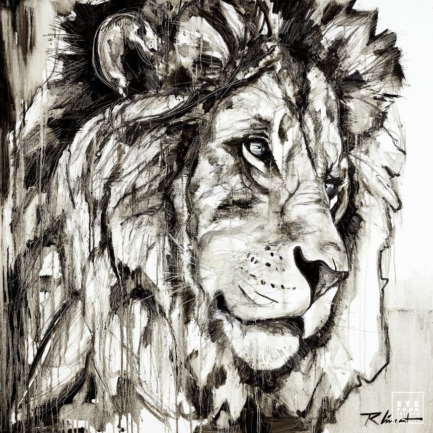 Black is Back - Éditions Limitées - @trio6565, Animal, Animaux, Blanc, Crayon
