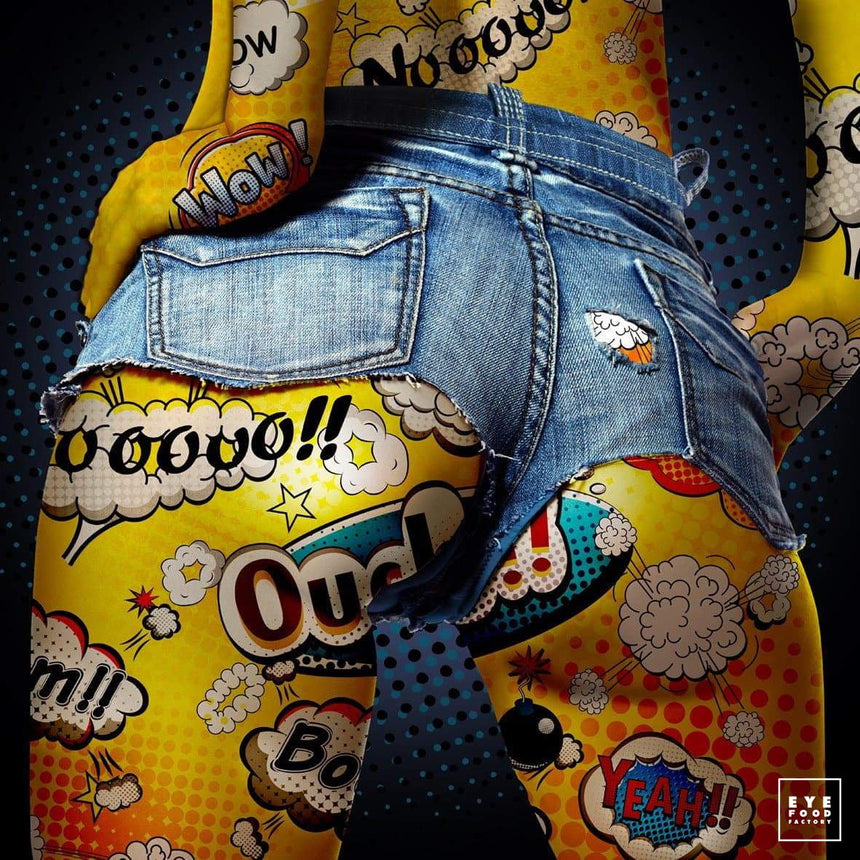 Booty Kao - Éditions Limitées - @bestsellers, @trio6565, Boom, couleur, Dibond®