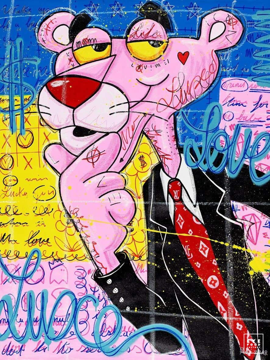 Classy - Éditions Limitées - @trio8060, Cartoon, Comics, Cravate, Dibond®