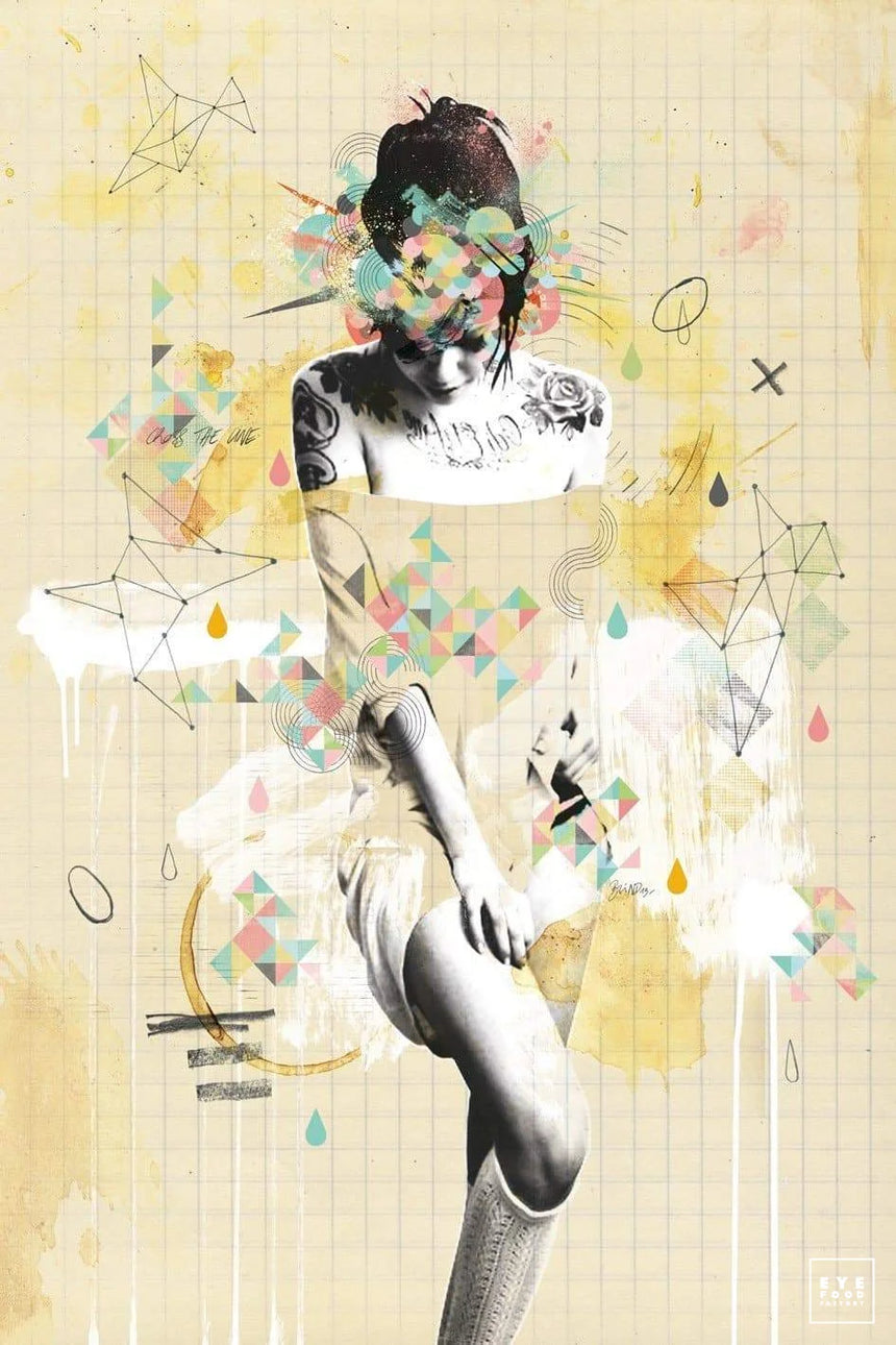 Cross the Line - DERNIERS EXEMPLAIRES - @trio8065, Boudoir, Dibond®, Femme, Girl