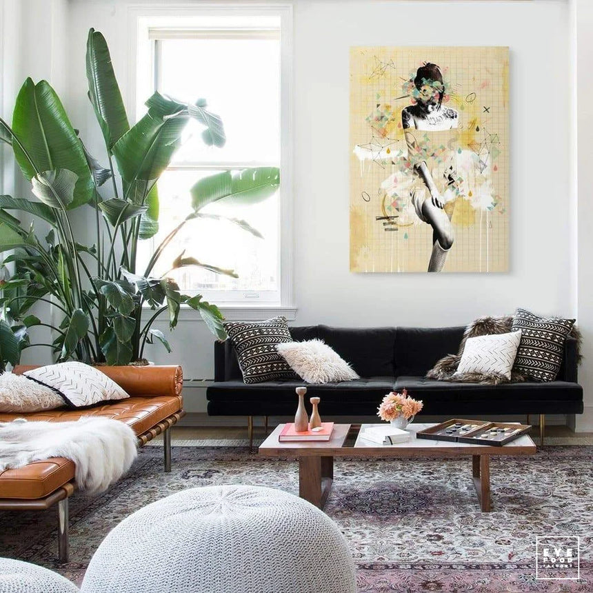 Cross the Line - DERNIERS EXEMPLAIRES - @trio8065, Boudoir, Dibond®, Femme, Girl