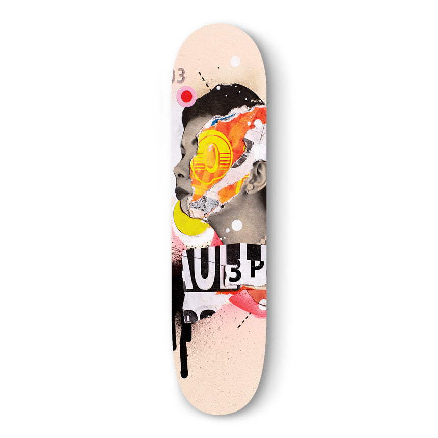 F- FIREFACE - FAKEBOARDS - 82x22 cm, Dibond®, fakeboard, FOIRE DE PARIS, new