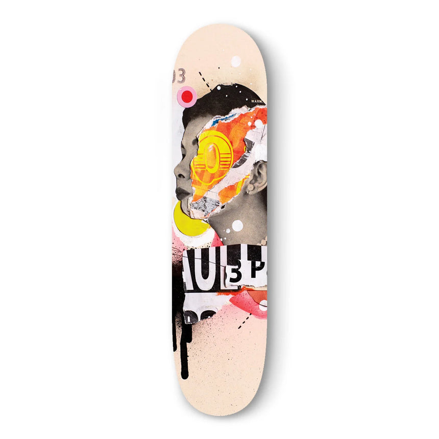 F- FIREFACE - FAKEBOARDS - 82x22 cm, Dibond®, fakeboard, FOIRE DE PARIS, new