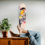 F- FIREFACE - FAKEBOARDS - 82x22 cm, Dibond®, new, Original, Pop Art