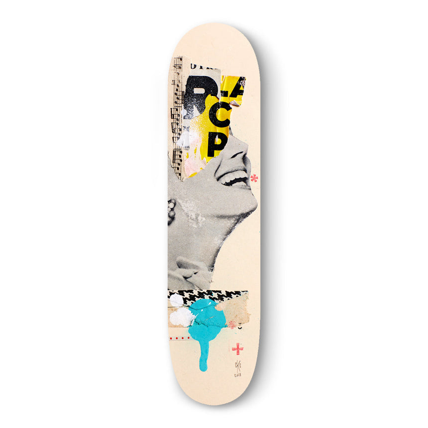 F- HAPPYNESS - FAKEBOARDS - 82x22 cm, Dibond®, fakeboard, FOIRE DE PARIS, new