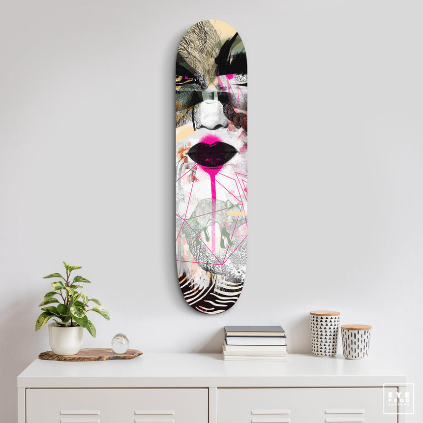 F- HYPNOZ - FAKEBOARDS - 82x22 cm, Dibond®, new, Original, Pop Art