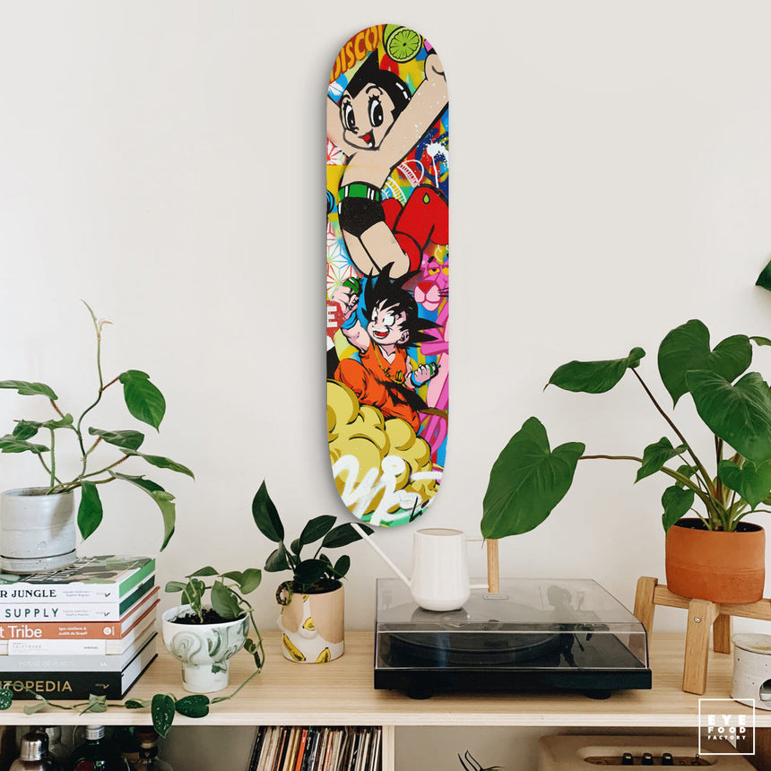 F- LOVE GENERATION - FAKEBOARDS - 82x22 cm, Dibond®, new, Original, Pop Art