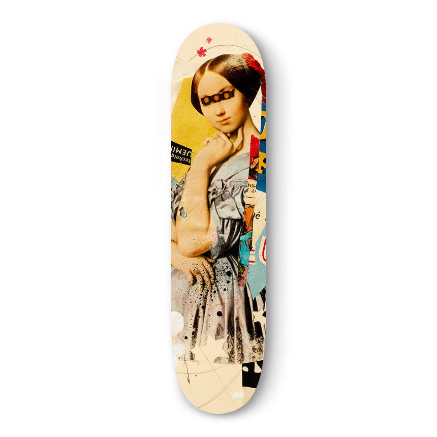 F- MARIE BERNADETTE - FAKEBOARDS - 82x22 cm, Dibond®, fakeboard, new, Pop Art