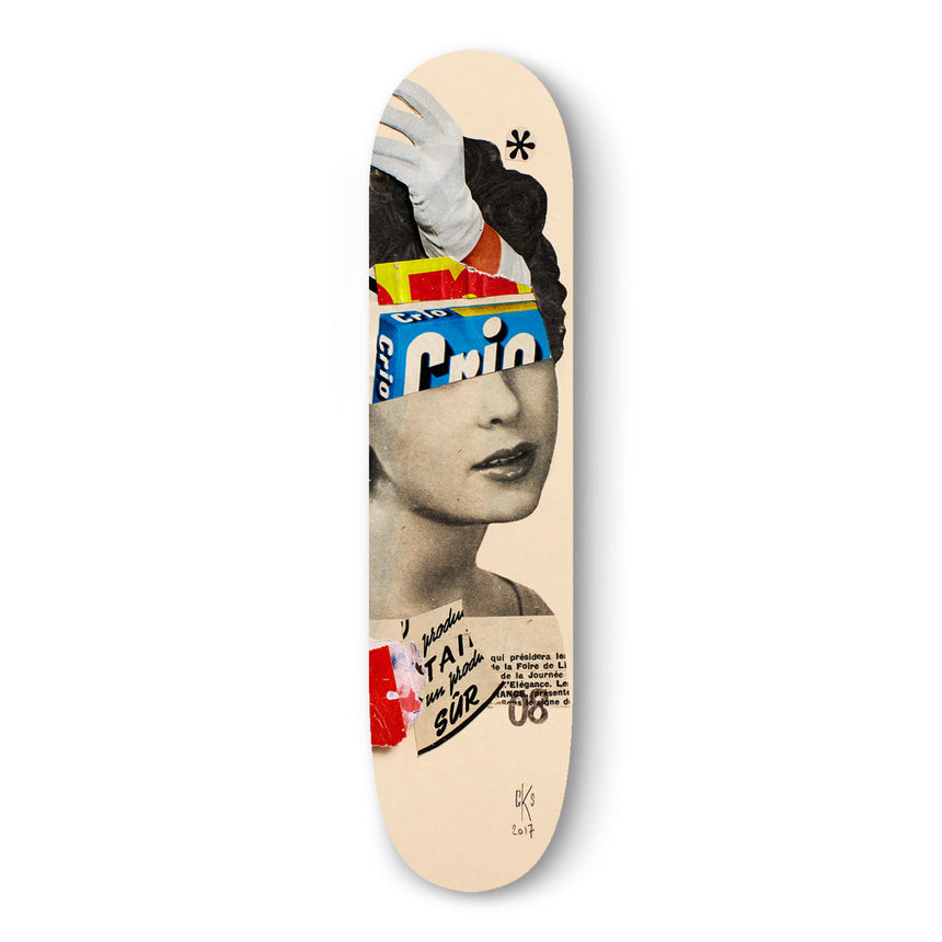 F- MF55 - FAKEBOARDS - 82x22 cm, Dibond®, fakeboard, FOIRE DE PARIS, new
