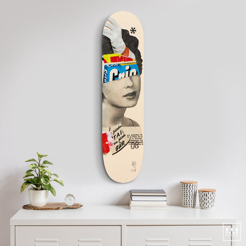 F- MF55 - FAKEBOARDS - 82x22 cm, Dibond®, fakeboard, FOIRE DE PARIS, new