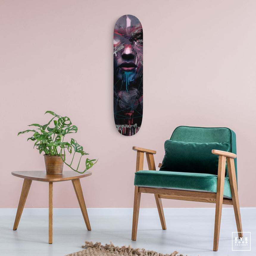 F- NARCOZ - FAKEBOARDS - 82x22 cm, Dibond®, fakeboard, Maryline Monroe, new