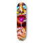 F- SUNSET BEACH - FAKEBOARDS - 82x22 cm, couleur, Dibond®, fakeboard, Femme