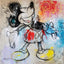 Feel Good - Oeuvres Originales - @original, Authentique, Bleu, Cartoon, Mickey