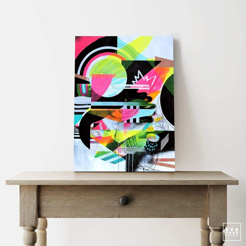 Fluo01 - Éditions Limitées - @trio8060, Abstrait, Dibond®, EFF_AU_SELECTION,
