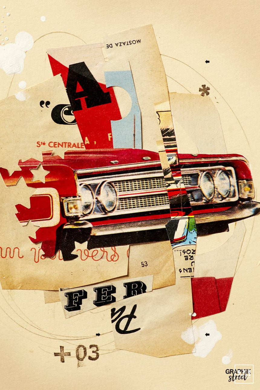 Front Ford - Éditions Limitées - @quator165110, Abstrait, Dibond®, Femme,