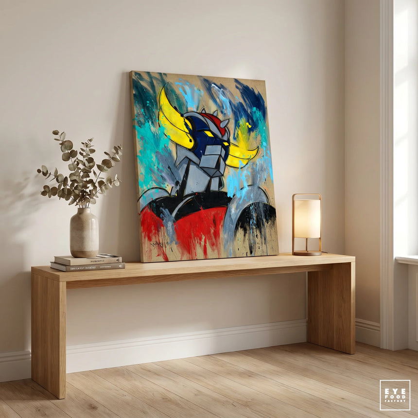 Goldorak - DERNIERS EXEMPLAIRES - 165x130cm, 60x47.5cm, Armure, Club Dorothée,