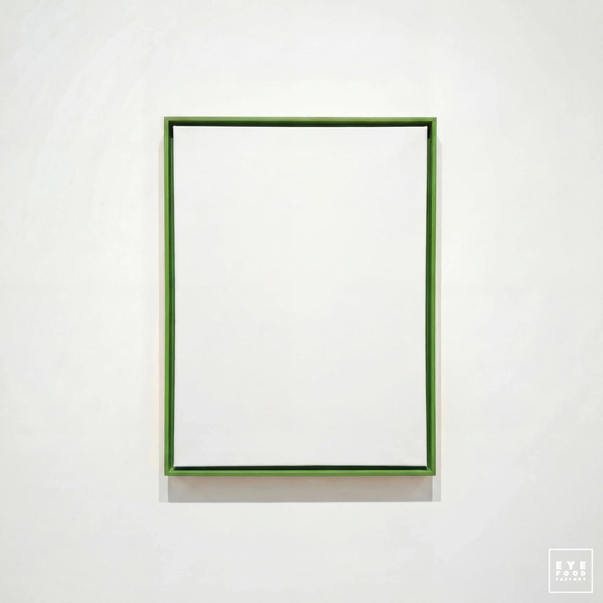 Green American Box - AMERICAN BOX - BOX, new, Pour tableau 100x100cm,