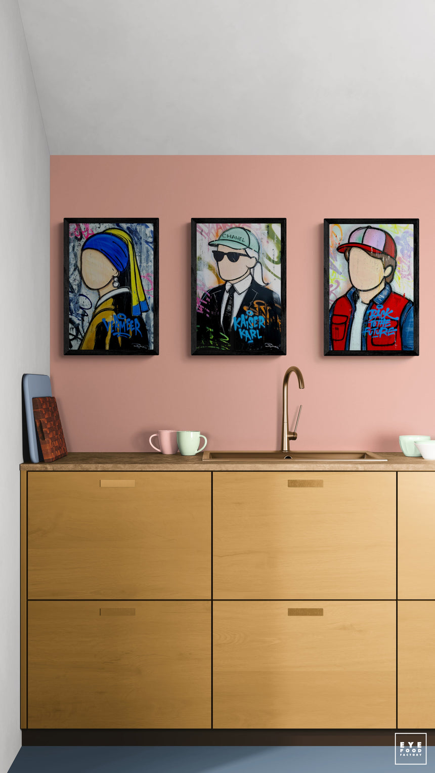 Iconic- #Kaiser - ICONIC IDOLS - 30X20cm, Chanel, Default Title, IDOLS, karl