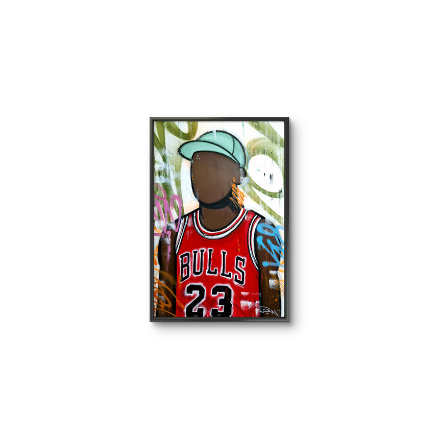 Iconic- #MJ23 - ICONIC IDOLS - 30X20cm, BASKET, Basketball, chicago, CHICAGO