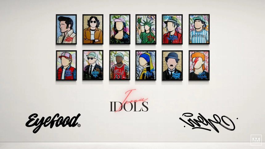 Iconic- #Under Pressure - ICONIC IDOLS - 30x20 cm, 30X20cm, David Bowie,