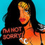 I’m Not Sorry - DERNIERS EXEMPLAIRES - 100x100cm, BD, Brunes, couleur,