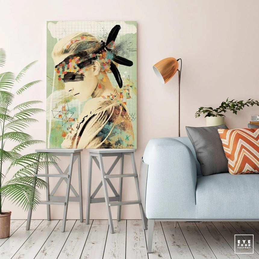 Inner War - Éditions Limitées - 165x110cm, 80x55cm, Bohème, duo8055165110, Femme