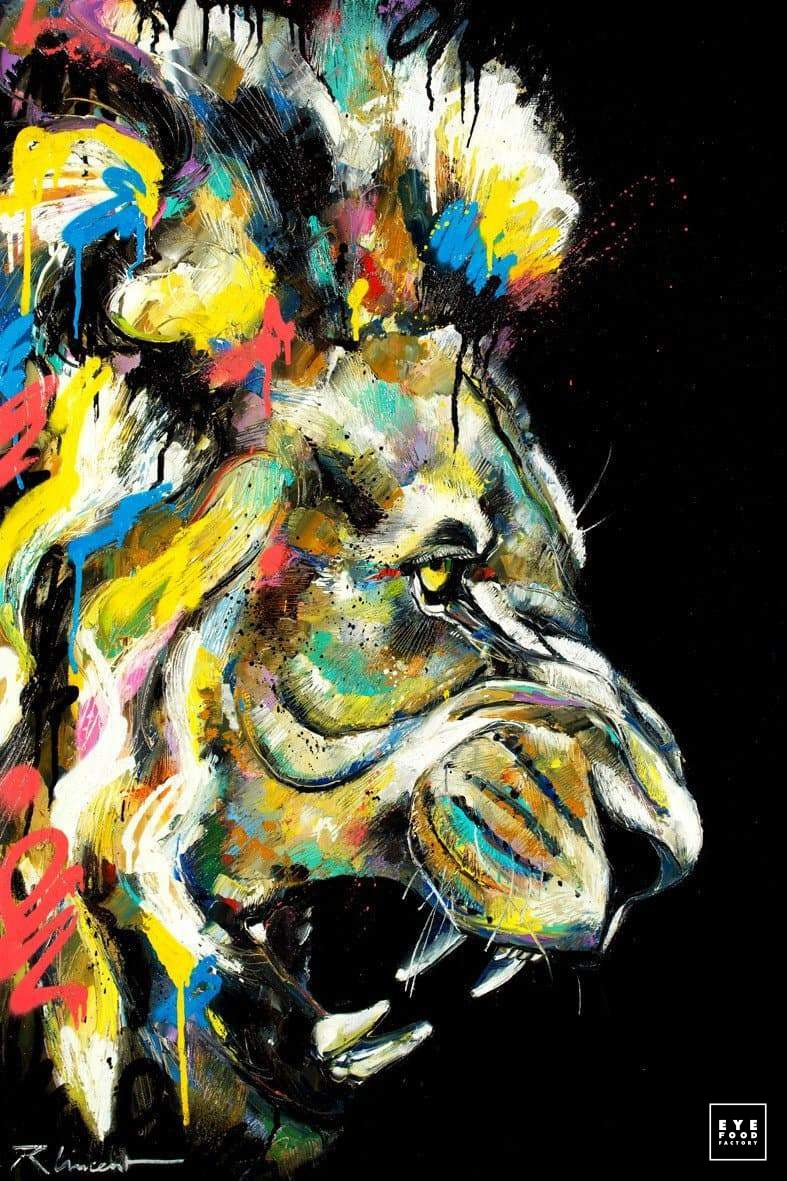Jeronimo - Éditions Limitées - @quator165110, Animaux, Crinière, Dibond®,