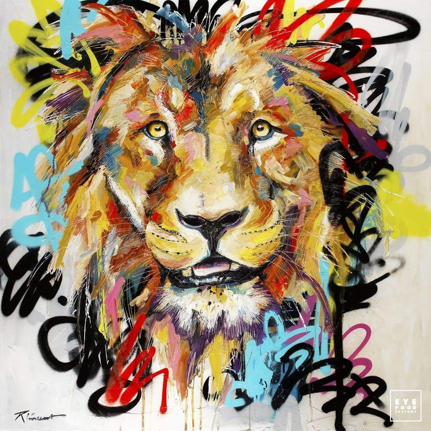 Jungle Art - Éditions Limitées - @quatuor135135, Animaux, Crinière, Dibond®,