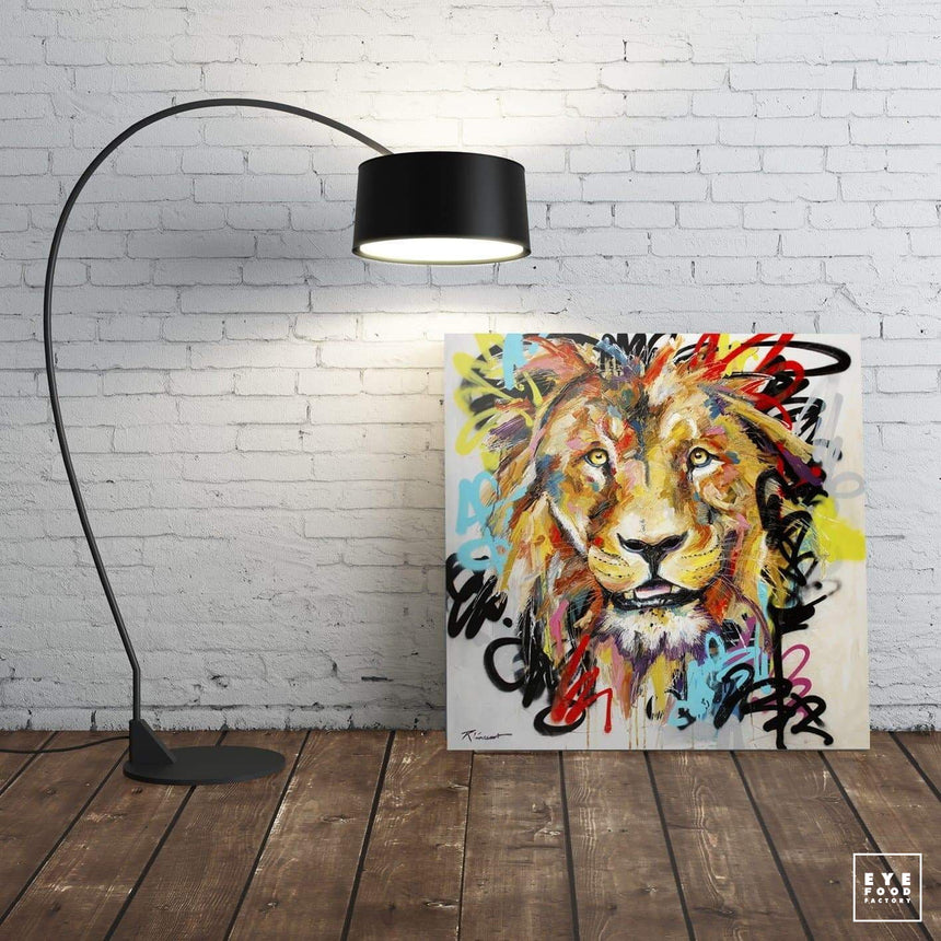 Jungle Art - Éditions Limitées - @quatuor135135, Animaux, Crinière, Dibond®,