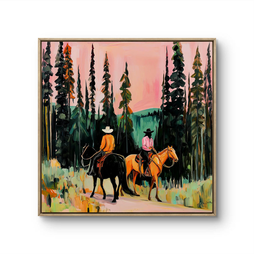 Keeper of the west - Éditions Limitées - 120x120cm, 60x60cm, @duo60120,