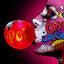 Lady bubble pop - DERNIERS EXEMPLAIRES - 100x100cm, Bulle, Chewing Gum,