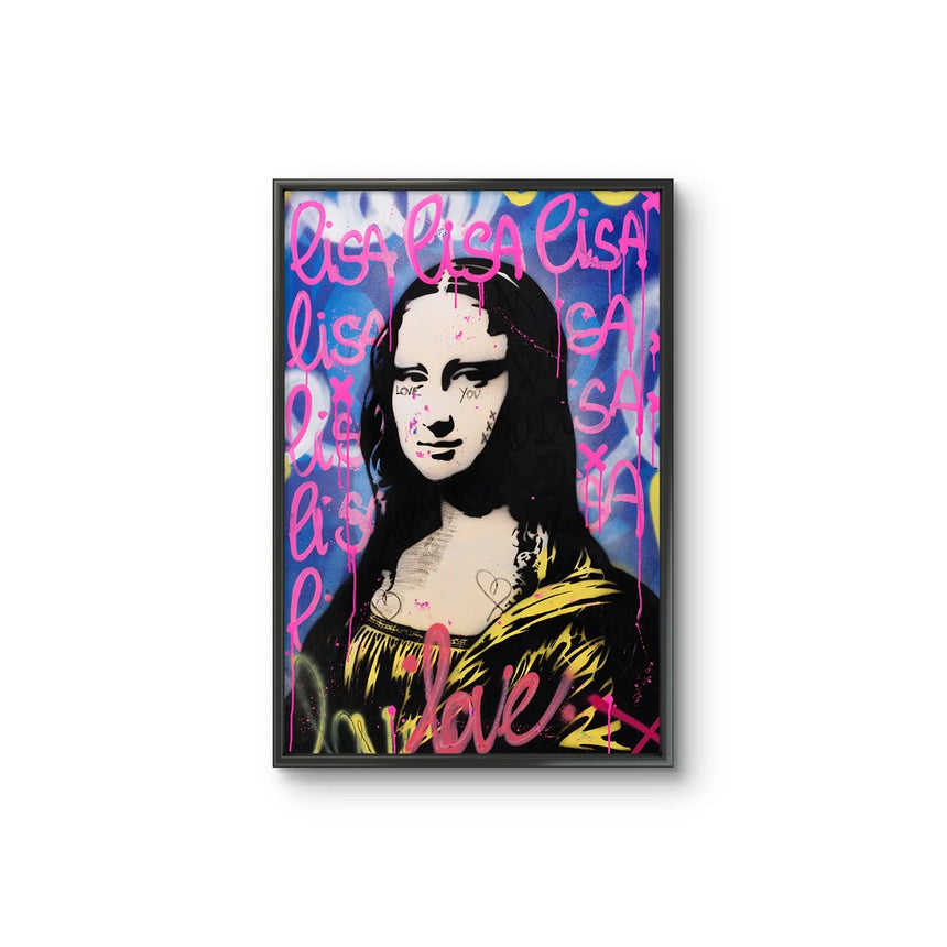 Lisa - Éditions Limitées - 165X110cm, 80x55cm, duo8055165110, joconde, mona