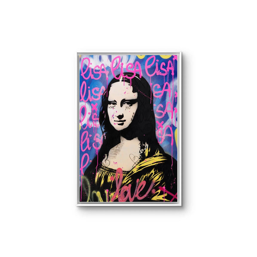 Lisa - Éditions Limitées - 165X110cm, 80x55cm, duo8055165110, joconde, mona