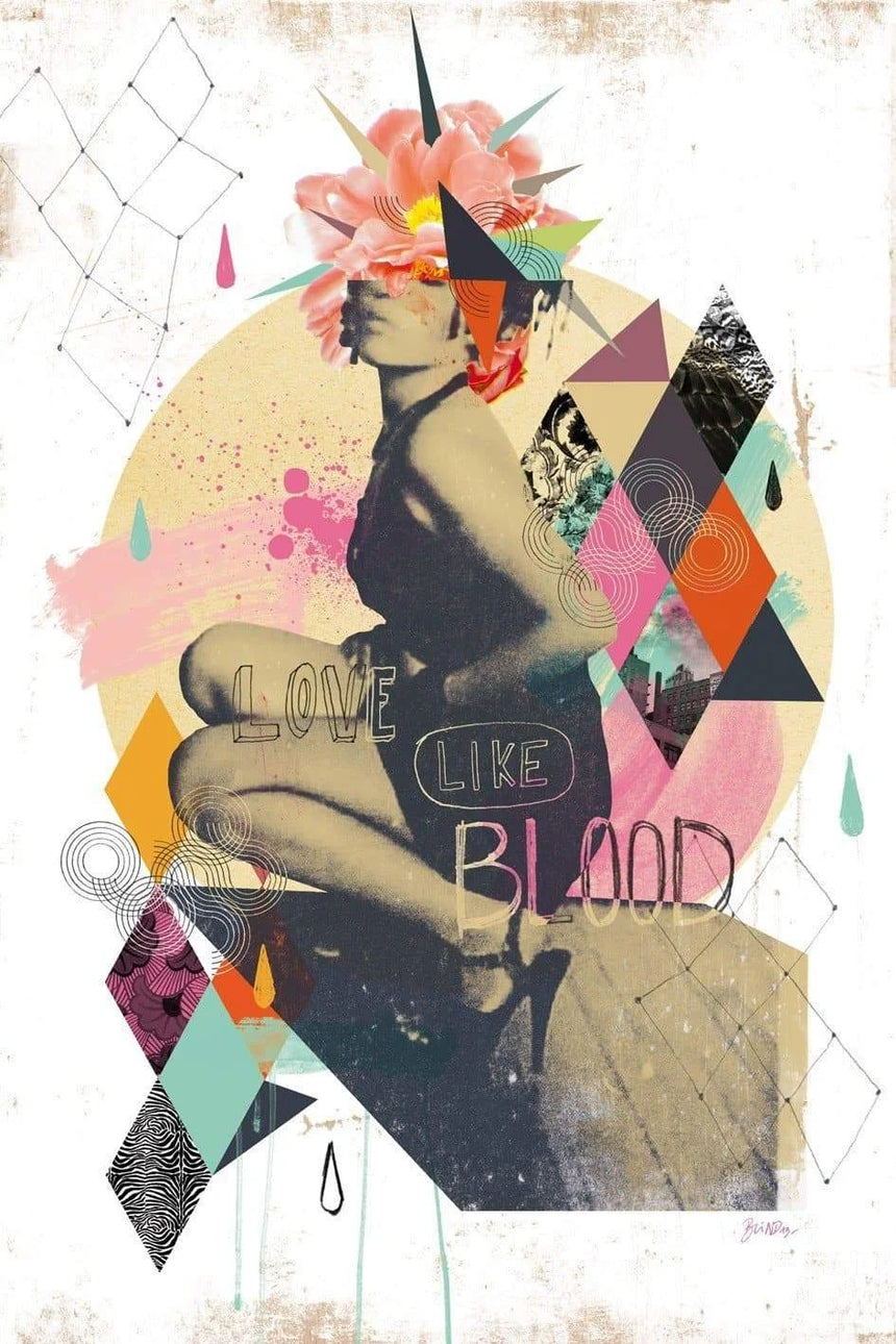 Love like Blood - DERNIERS EXEMPLAIRES - @trio8055, Actrice, Blood, Dibond®,