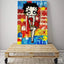 Luuuxe - Éditions Limitées - @trio8055, Betty Boop, Bleu, Cartoon, Comics