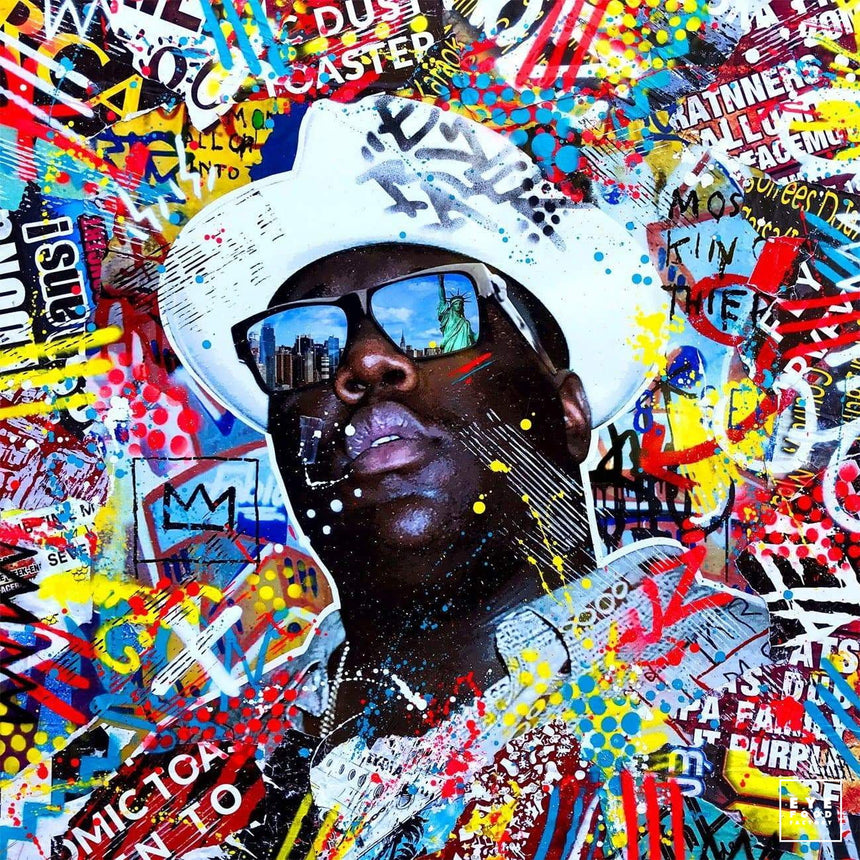 Notorious Big - Éditions Limitées - @trio6565, Collage, Compositeur, célébrité,