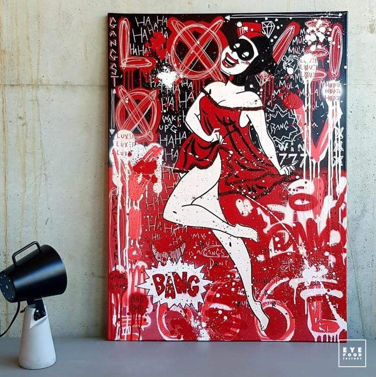 LA - Original - Oeuvres Originales - @original, Authentique, Comics, Girl,