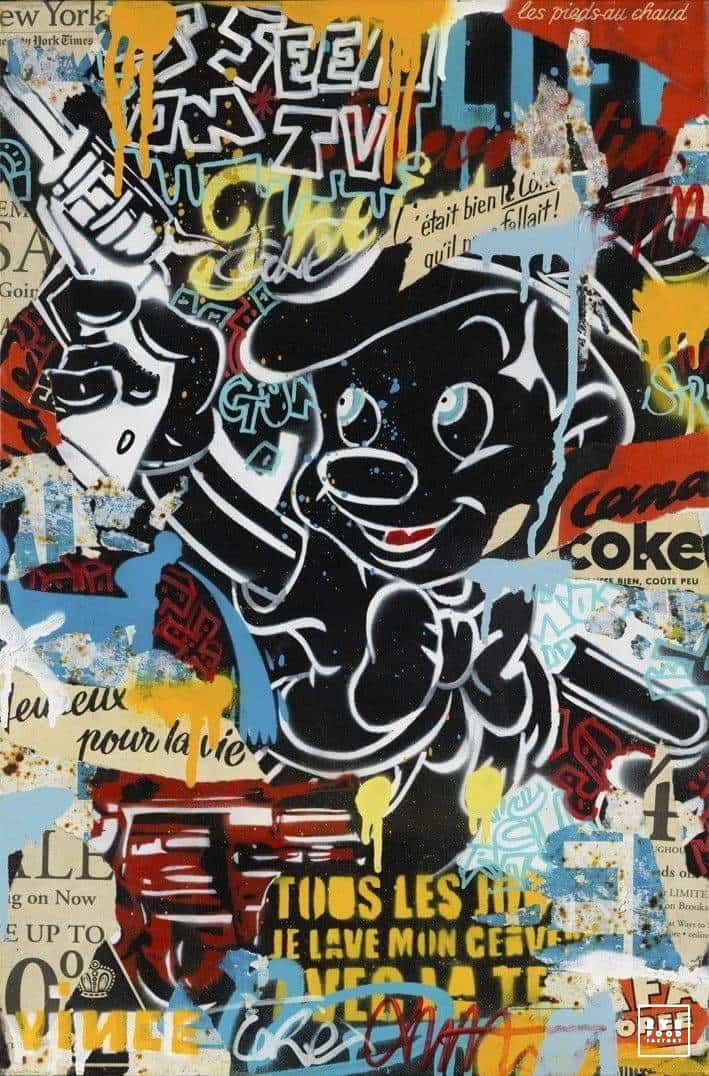 Pinocchio sous coke - Éditions Limitées - @trio8055, Comics, Conte, Dessin