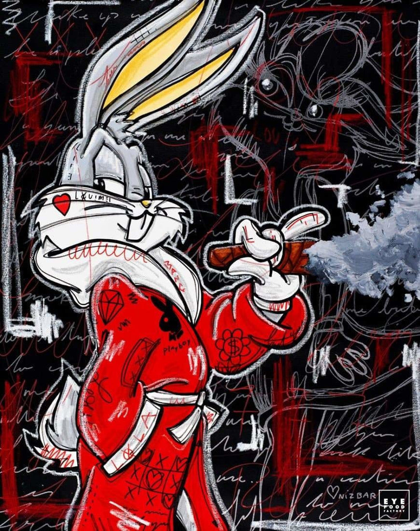 Playboy - Éditions Limitées - @trio806512095, Amour, Bugs Bunny, Cartoon, Cigare