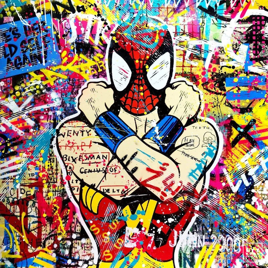 Princess Parker - DERNIERS EXEMPLAIRES - @trio6565, Araignée, bande-dessinée,