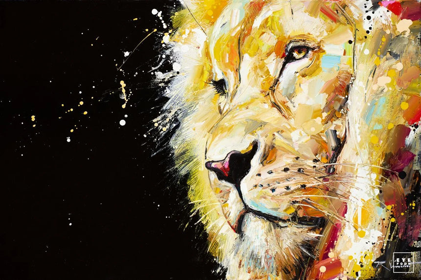 Le Prophète - Éditions Limitées - @quator165110, Animaux, Dibond®, Jaune,