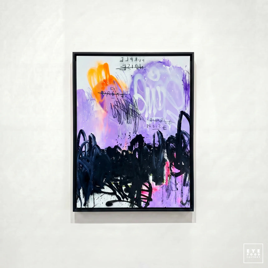 Purple Noize - Éditions Limitées - 160x120cm, 80x60cm, @nouveau, AMERICAN BOX