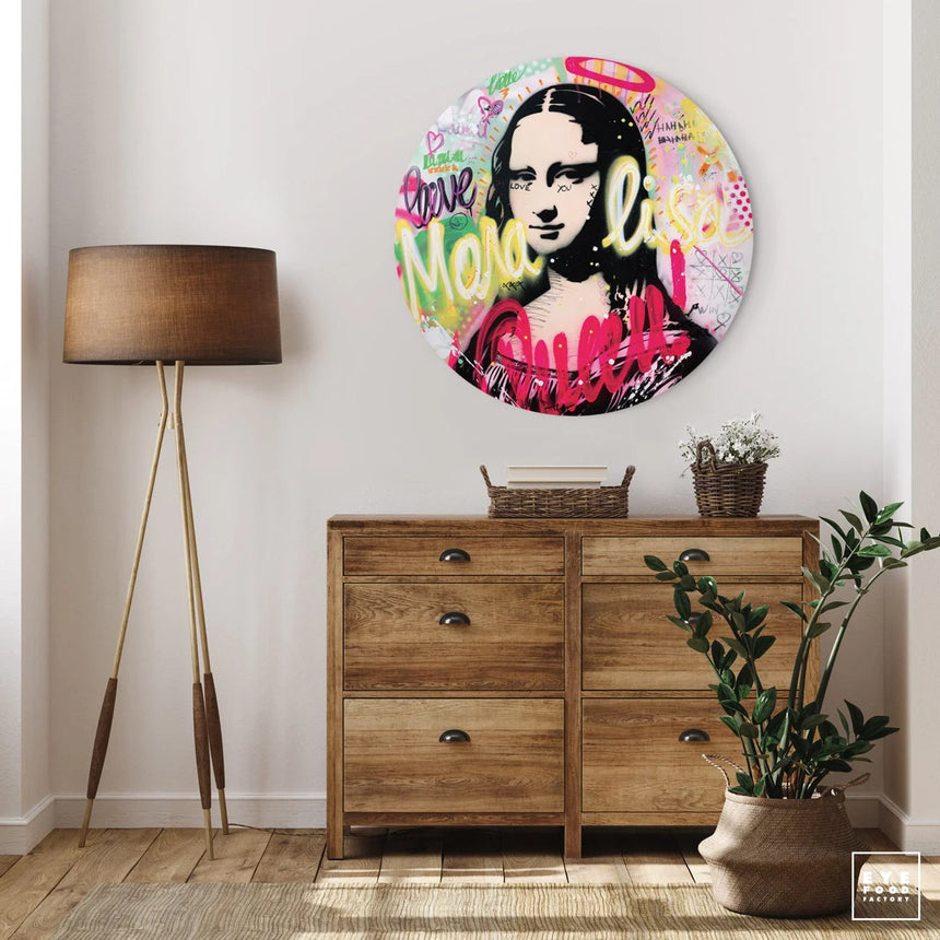 Queen - Éditions Limitées - 85x85cm, Dibond®, joconde, LASTCHANCE, mona