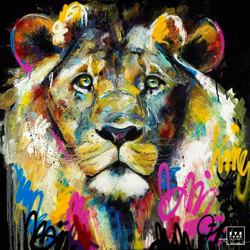 Sirius - Éditions Limitées - @trio6565, Animaux, Crinière, Dibond®, King