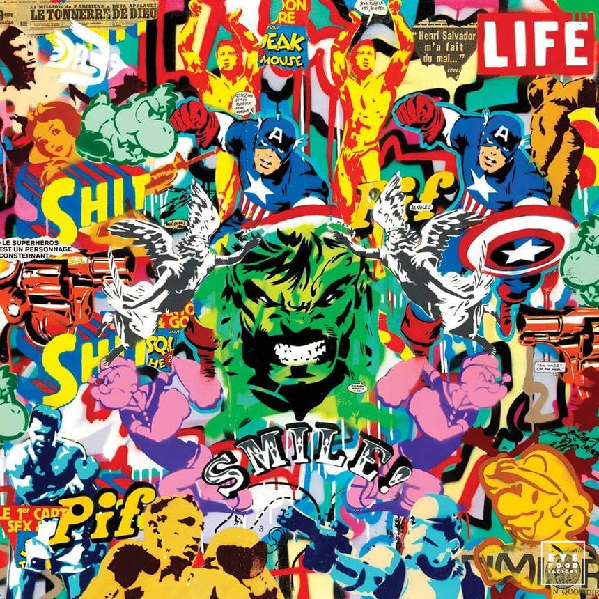 Smile to Life - Éditions Limitées - @trio6565, Boxeur, Captain America,