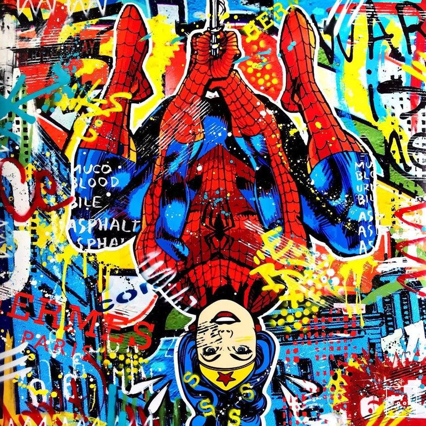 Spiderwoman - Éditions Limitées - @trio6565, Araignée, bande-dessinée, Cinéma,